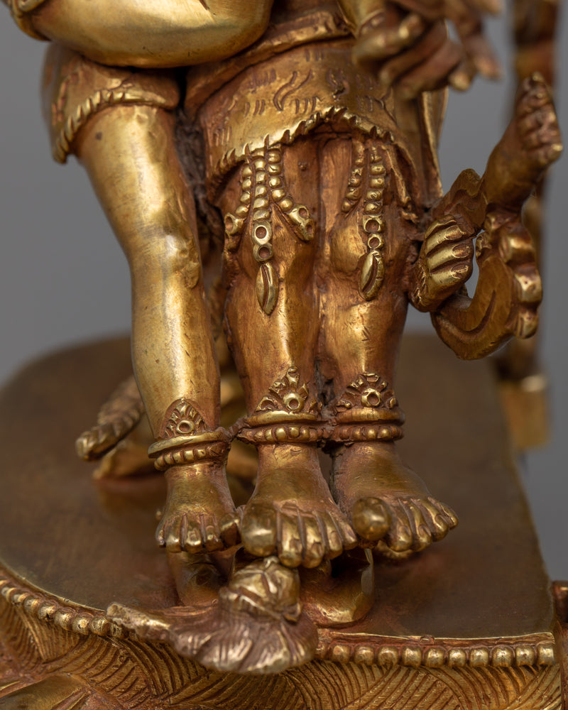 Hayagriva Mantra Practice Sculpture |  Handmade in Nepal, Himalayan Buddhist Art