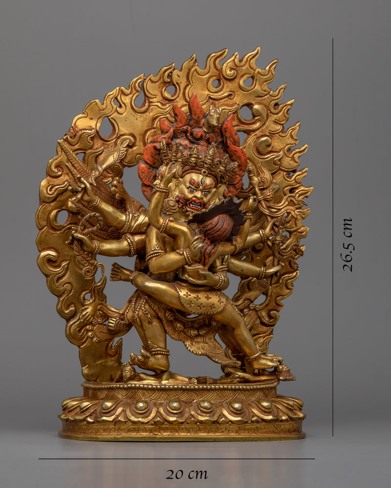 Hayagriva Mantra Practice Sculpture |  Handmade in Nepal, Himalayan Buddhist Art