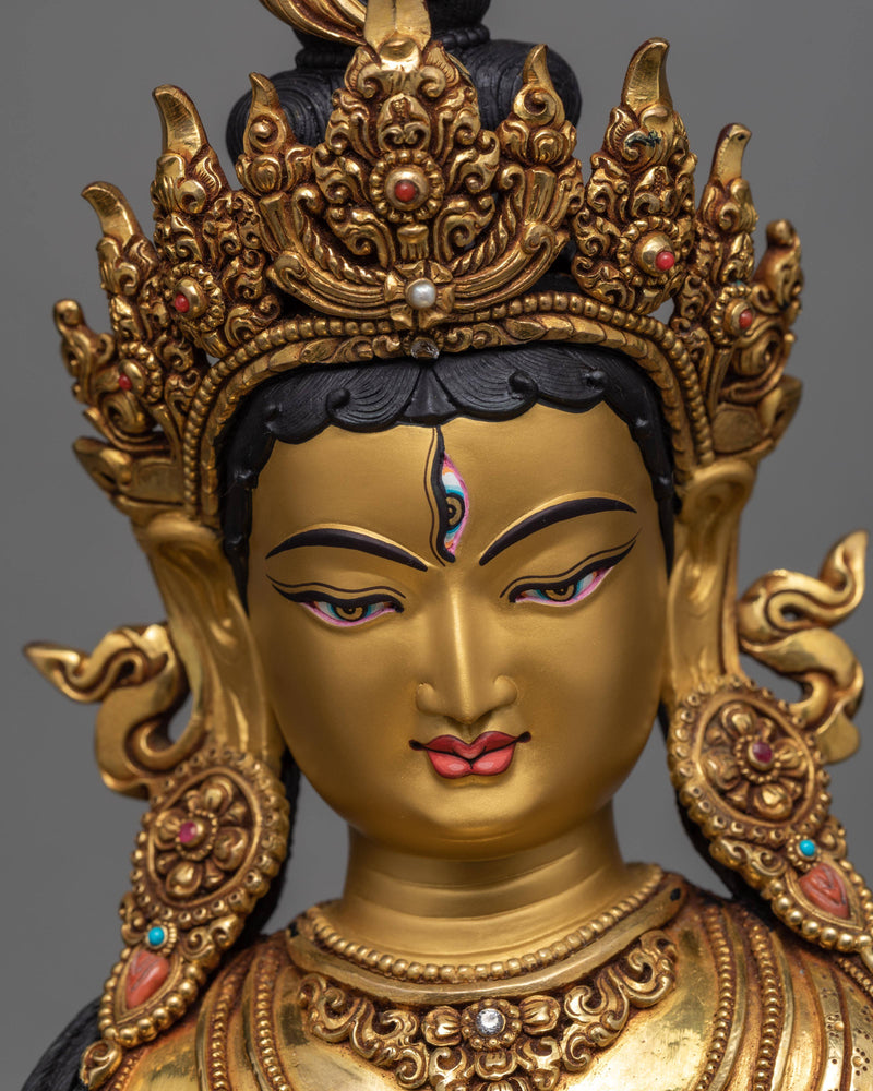 Ushnisha Sitatapatra Statue | Dukar | Buddhist Protector Deity