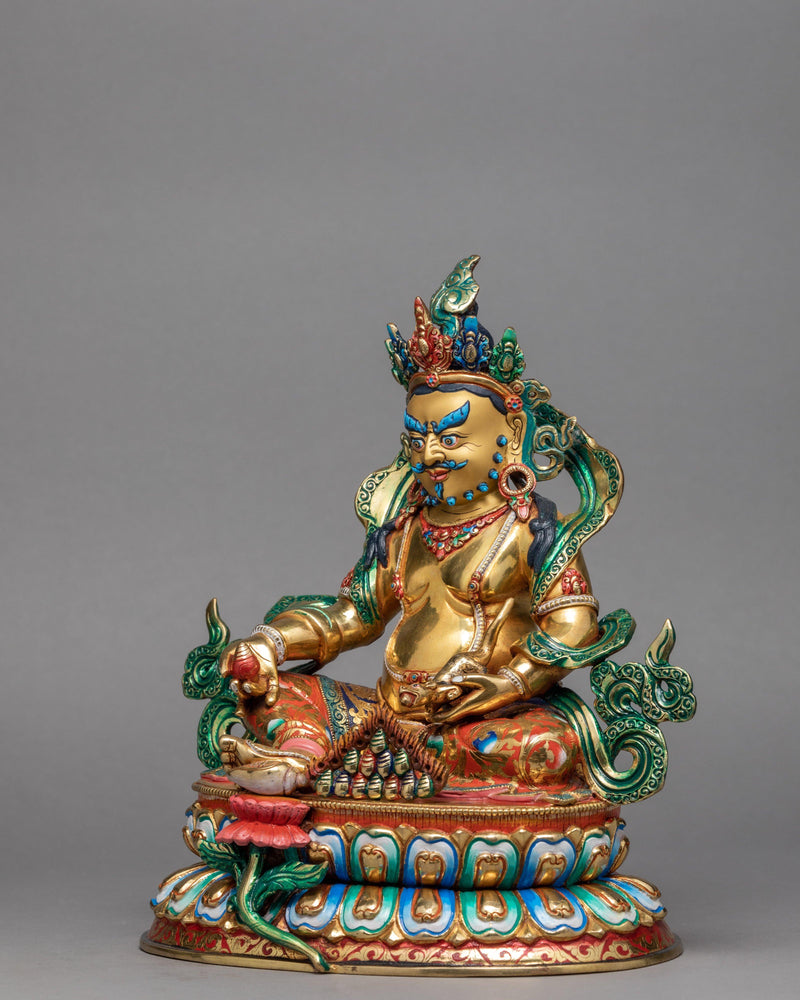 Dzambala Statue | Buddhist Wealth Deity | Jambala