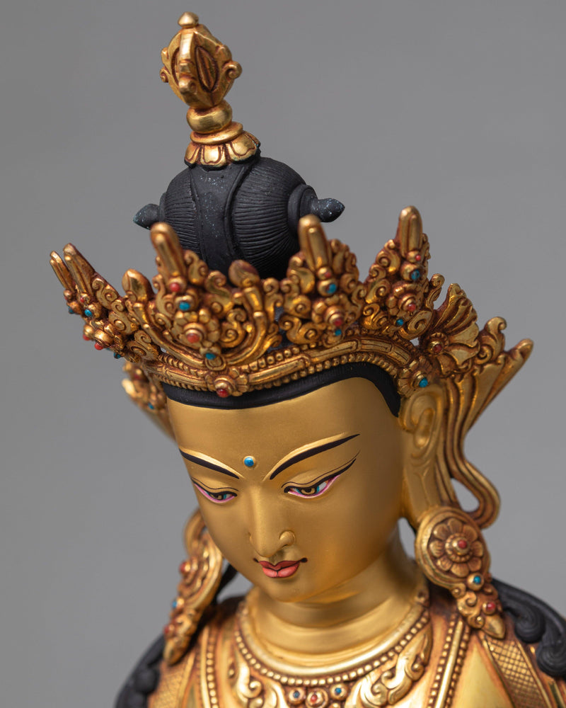 Vajrasattva | Dorje Sempa Gold Statue