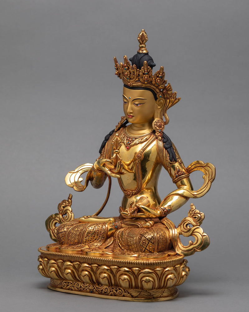 Vajrasattva | Dorje Sempa Gold Statue