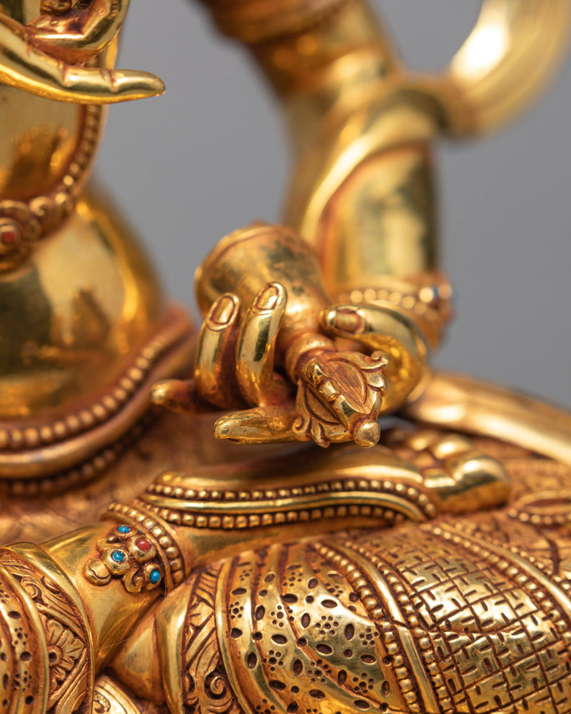 Vajrasattva | Dorje Sempa Gold Statue