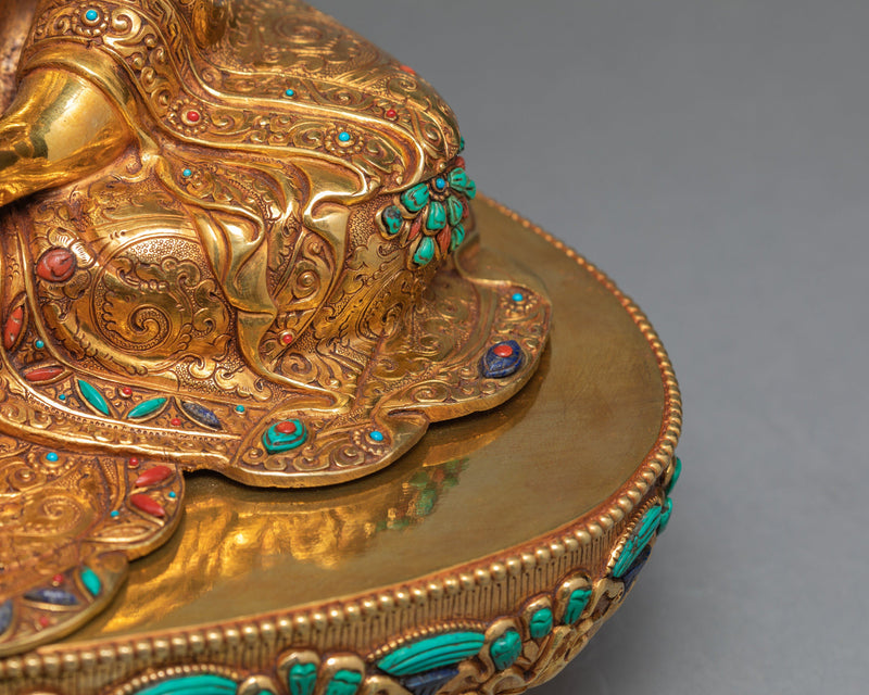 Guru Rinpoche Statue | Padmasambhava Art | Tibetan Sculpture