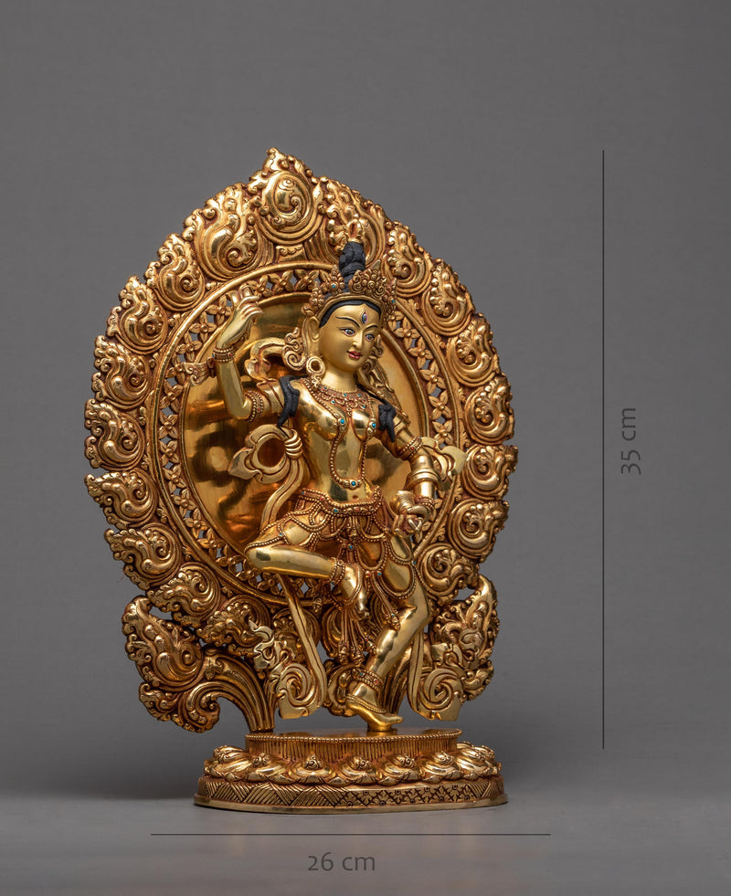 Machig Labdron Statue | Tibetan Yogini Sculpture