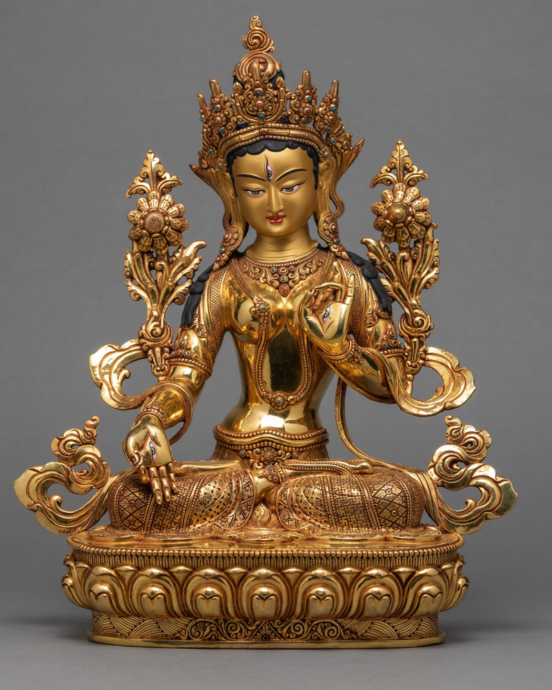 White Tara Statue