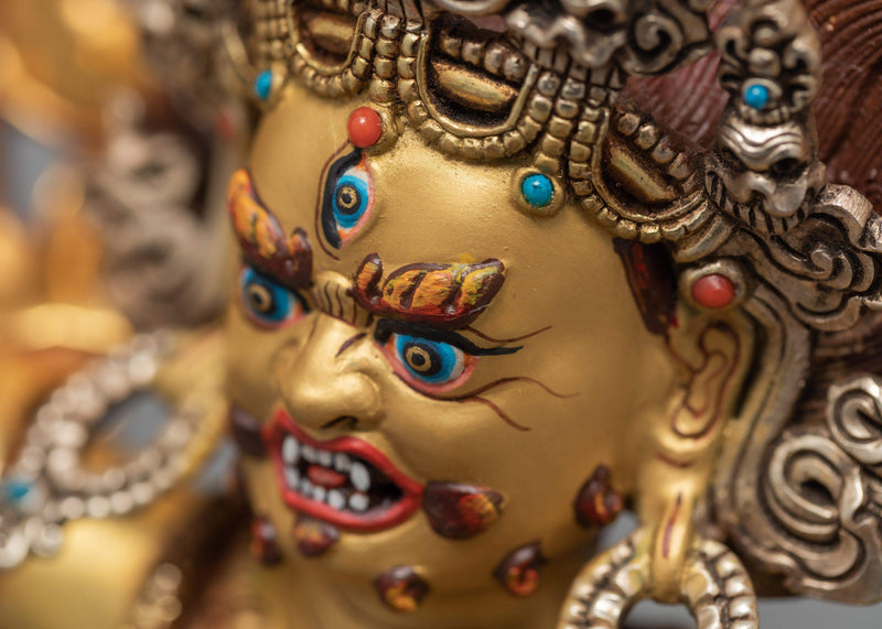 Vajrapani Bodhisattva Statue | Traditional Buddhist Art