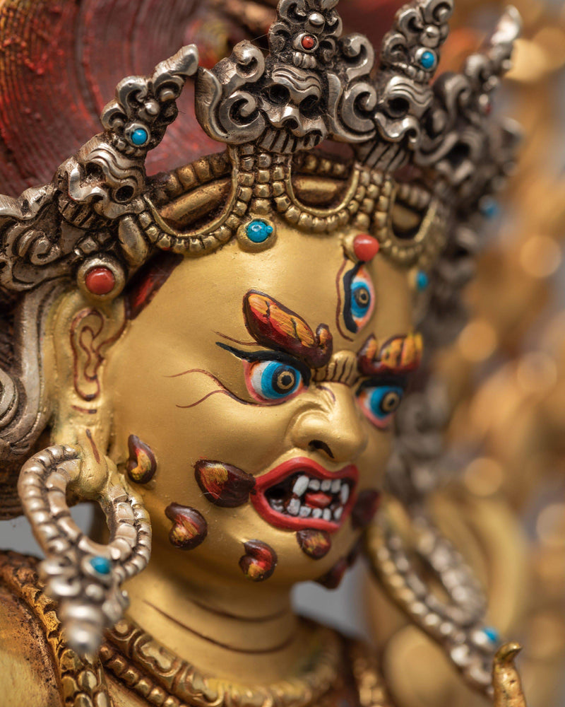 Vajrapani Bodhisattva Statue | Traditional Buddhist Art