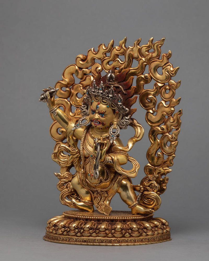 Vajrapani Bodhisattva Statue | Traditional Buddhist Art