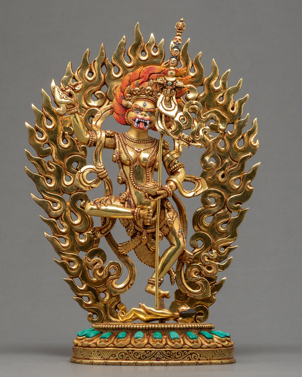  Dakini Simhamukha Statue 