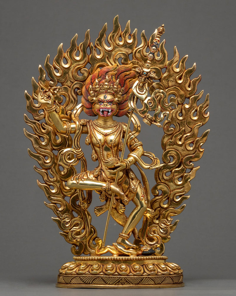 Lion Headed Dakini simhamukha Statue