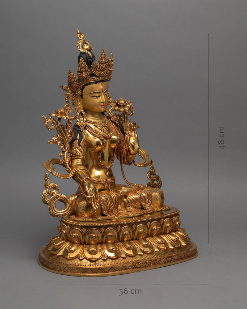 White Tara Statue