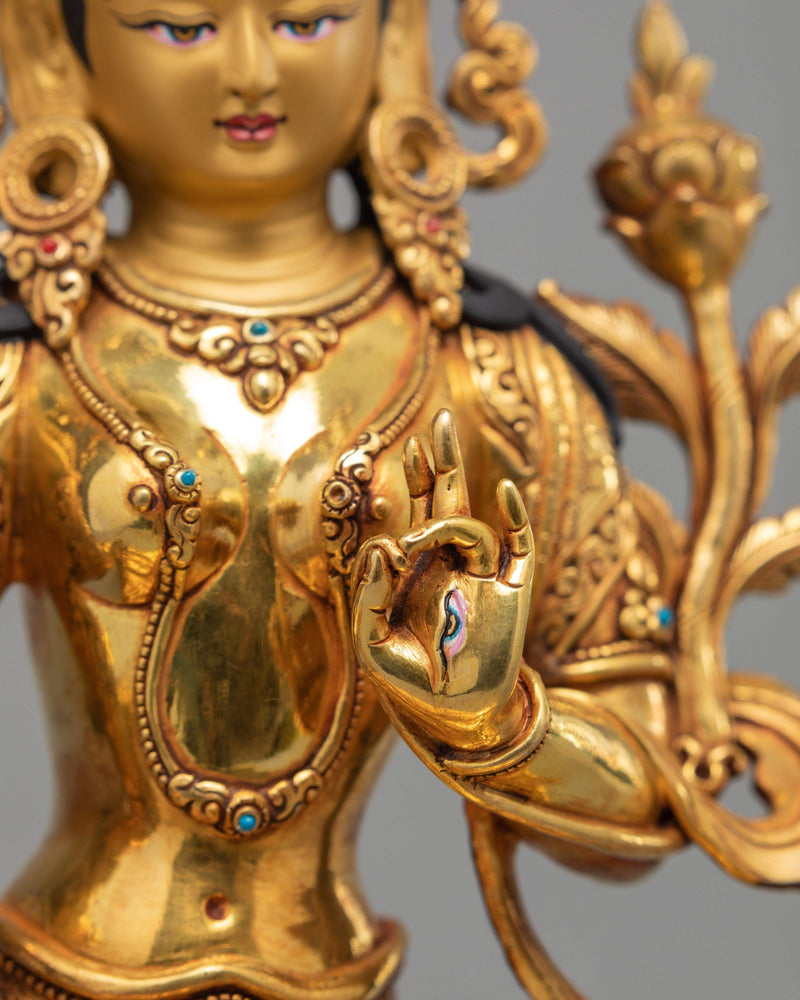 Mother White Tara | Traditionally Hand Carved Statue