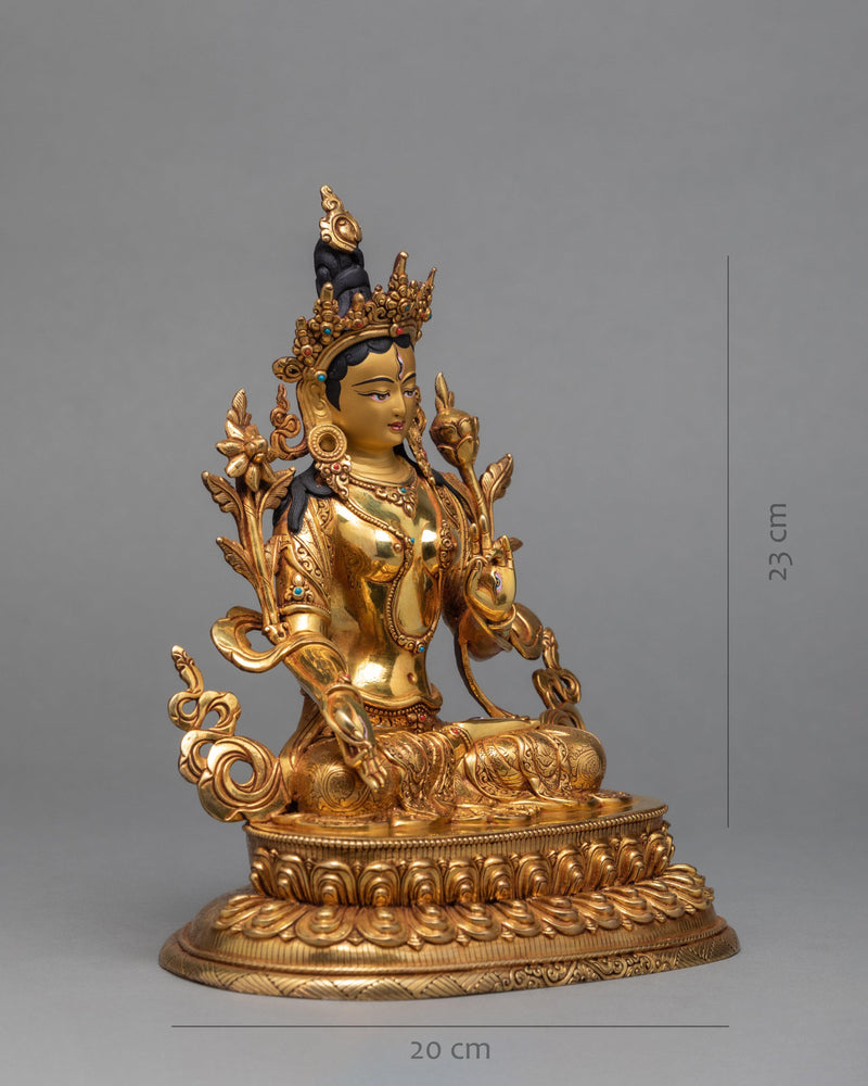 White Tara Statue