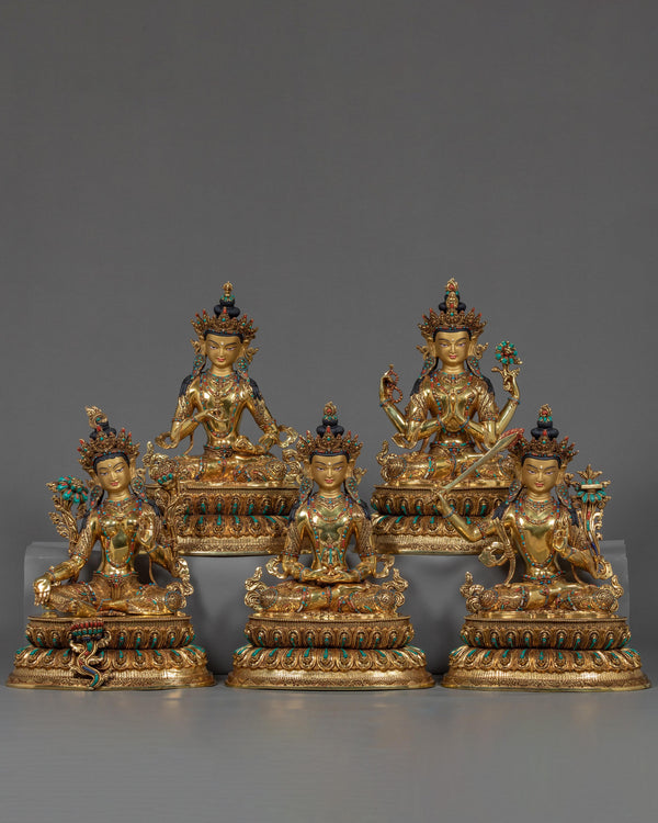 Boddhisattva Statue Set